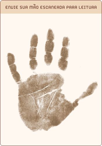 Quiromancia - Mão Escaneada